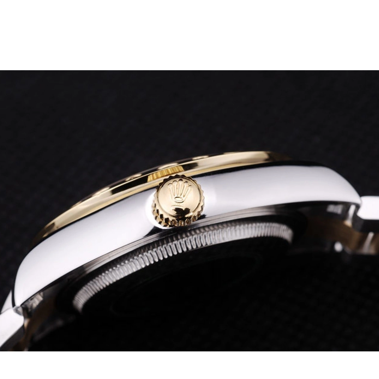 Aaa replica watch Rolex Datejust 7464 Diamond White Bezel Dial 0611